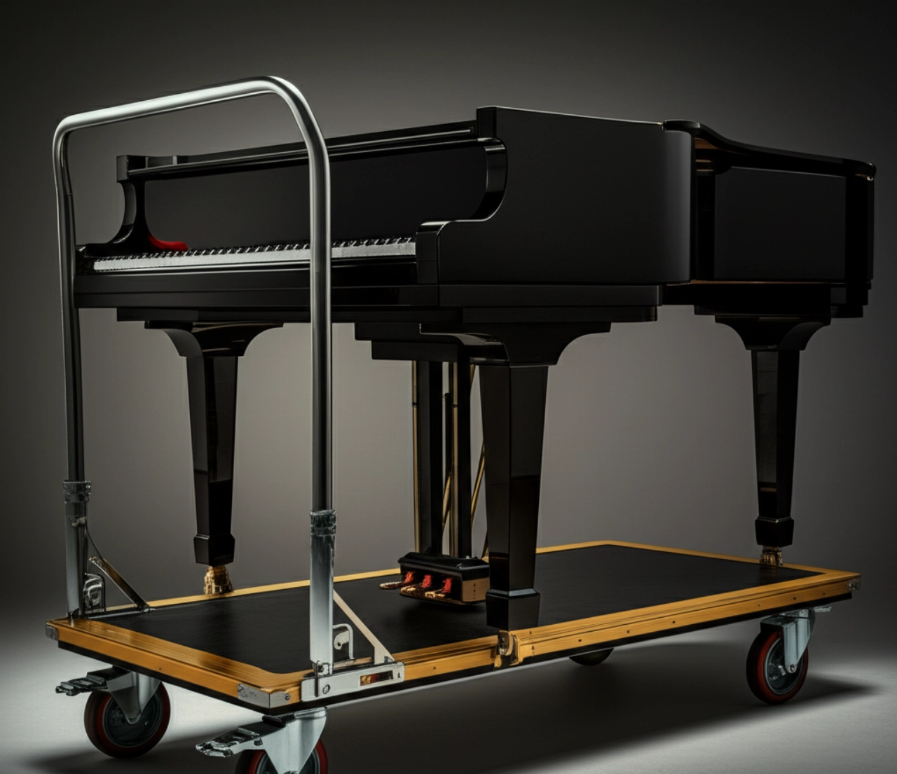 Chariot de transport de piano