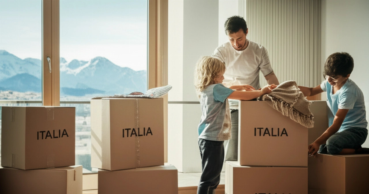 Déménagement En Italie Depuis La Suisse