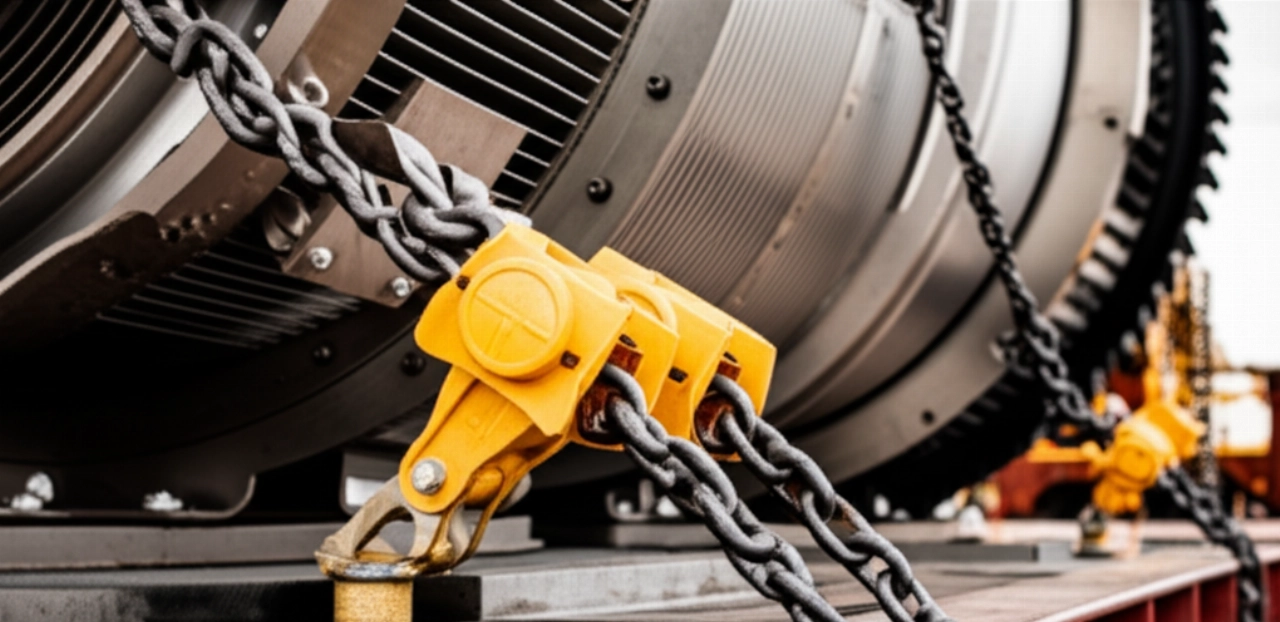 Transport de machines industrielles